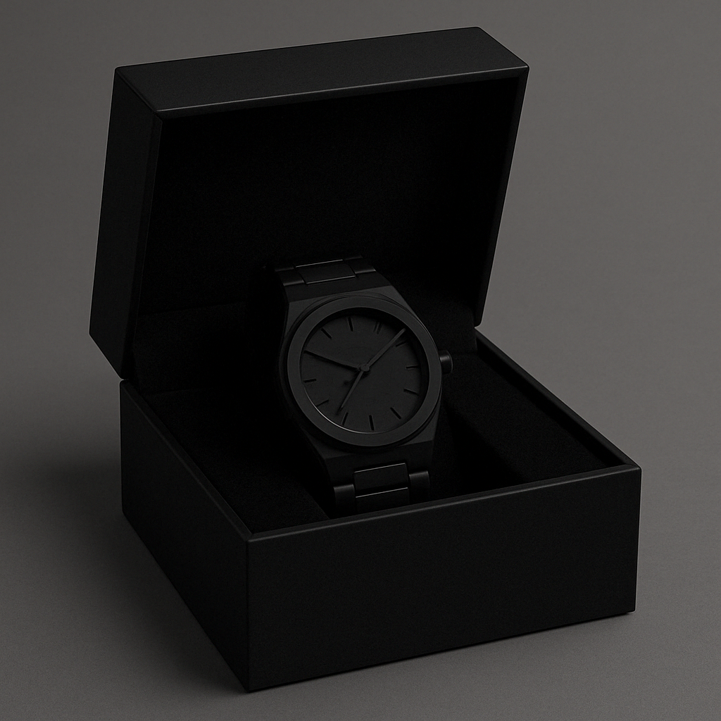Phantom Black® – Montre Minimaliste pour Homme