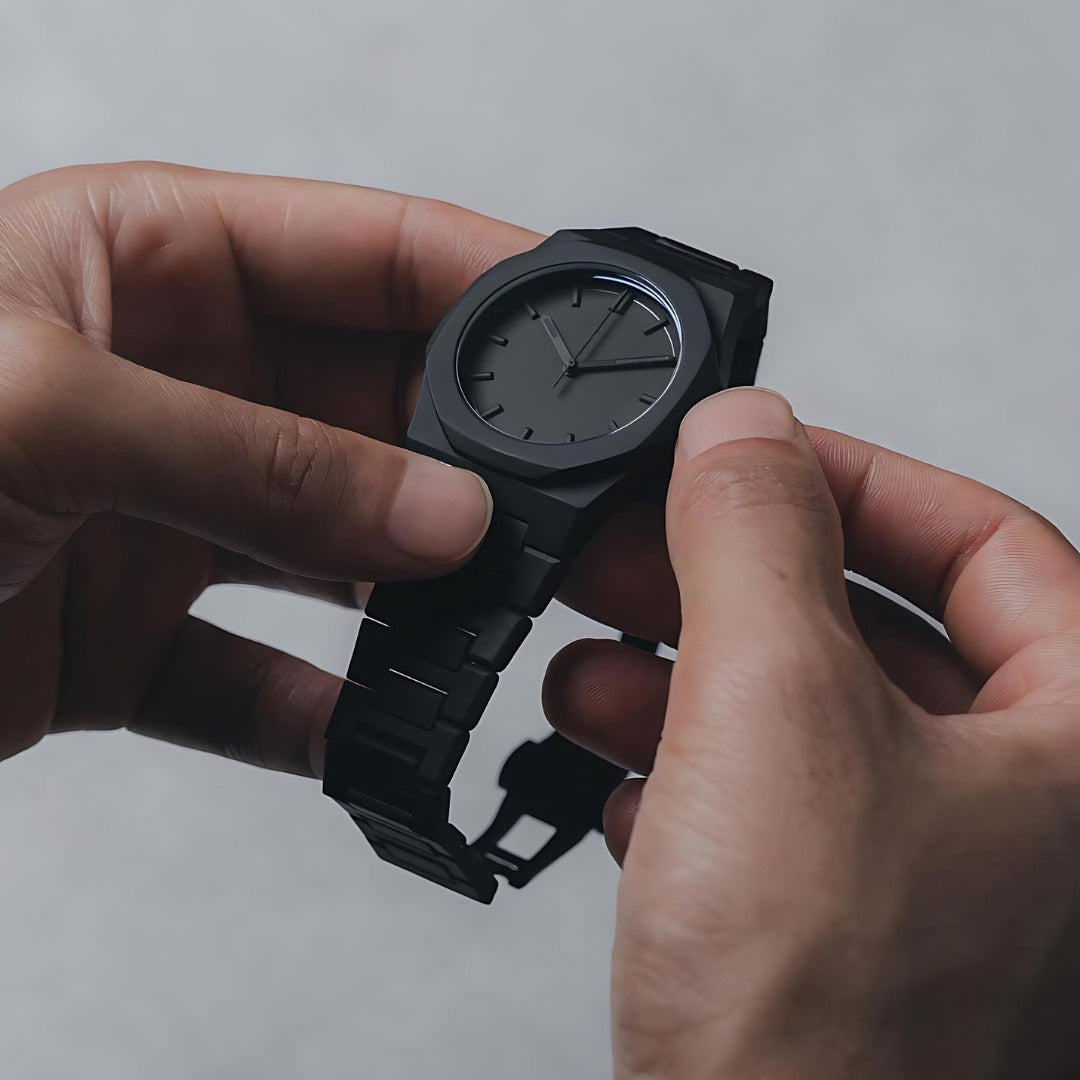Phantom Black® – Montre Minimaliste pour Homme
