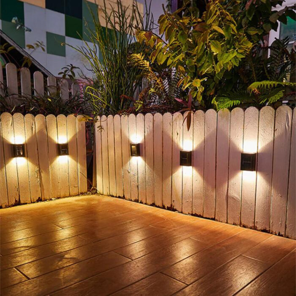 DELUXE DRAADLOZE LED ZONNE-WANDVERLICHTING – CREËER DE PERFECTE SFEER IN UW TUIN!