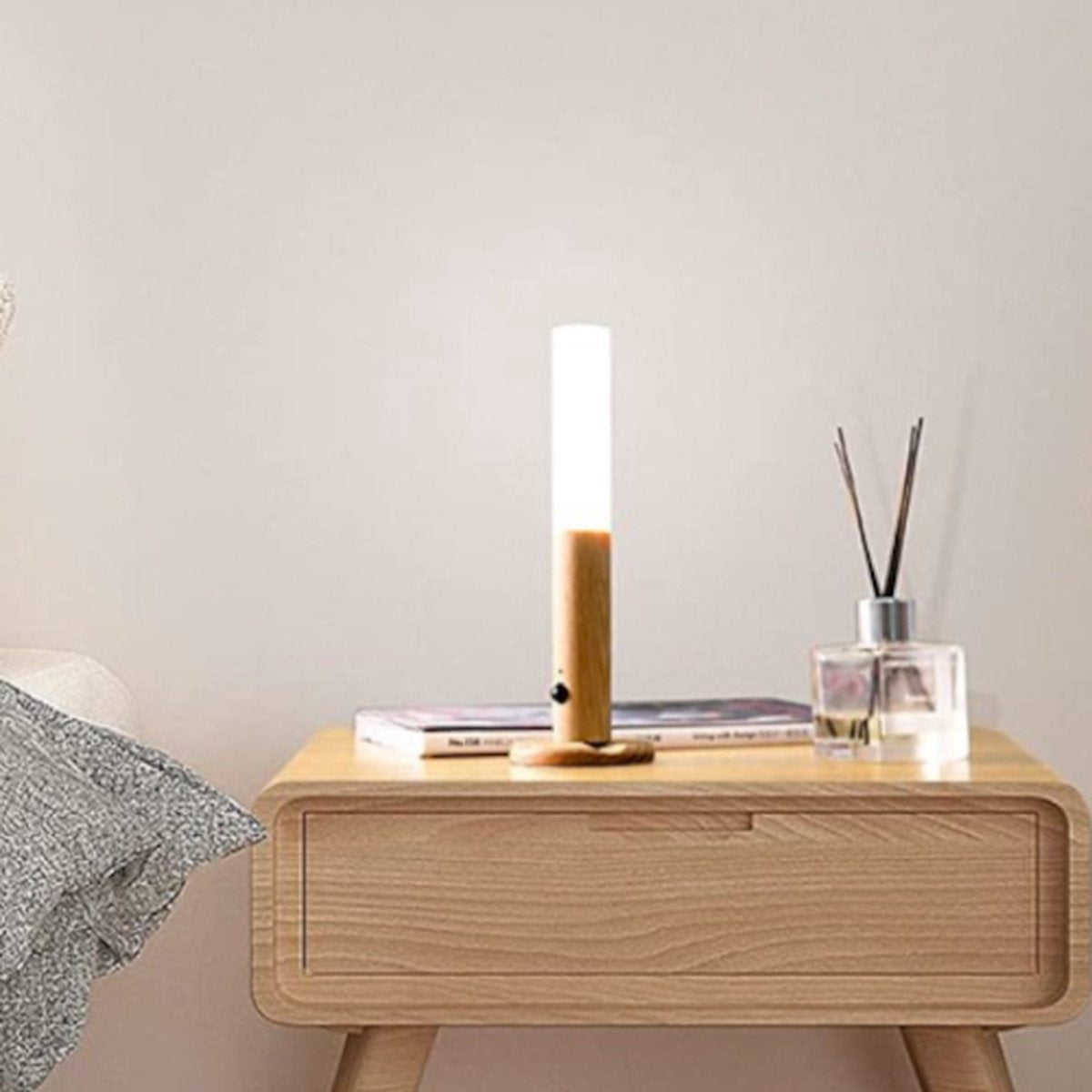 Woodlamp, avec capteur de mouvement