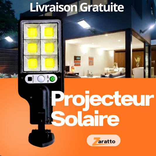 Projecteur Solaire LED 6500K