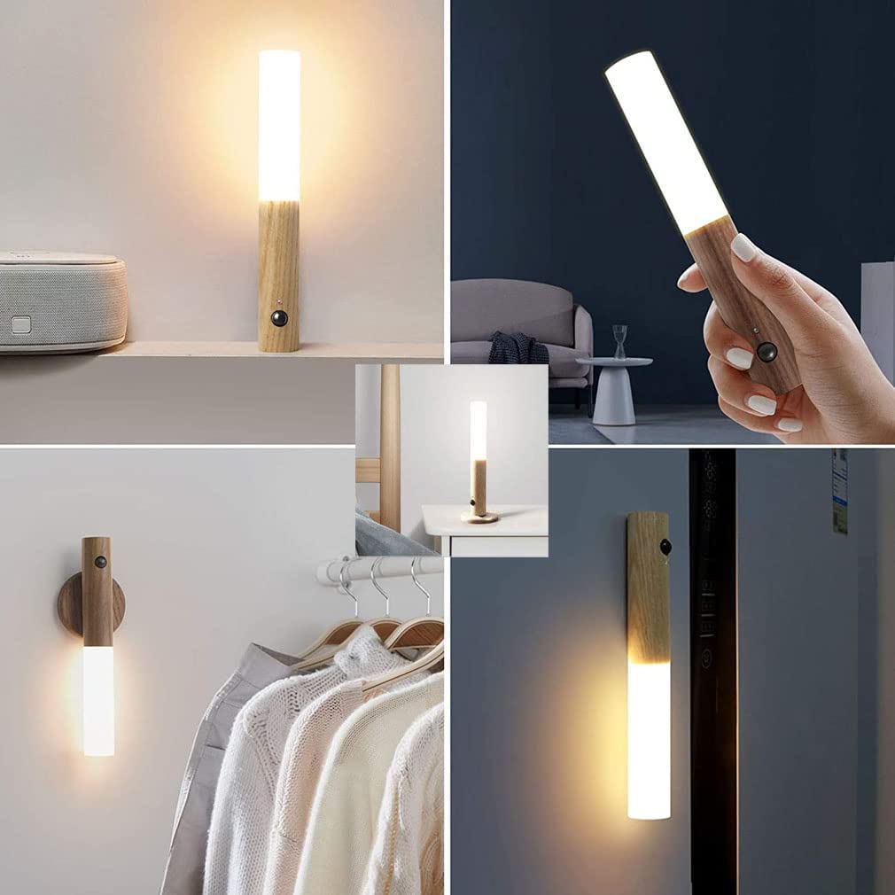 Woodlamp, avec capteur de mouvement