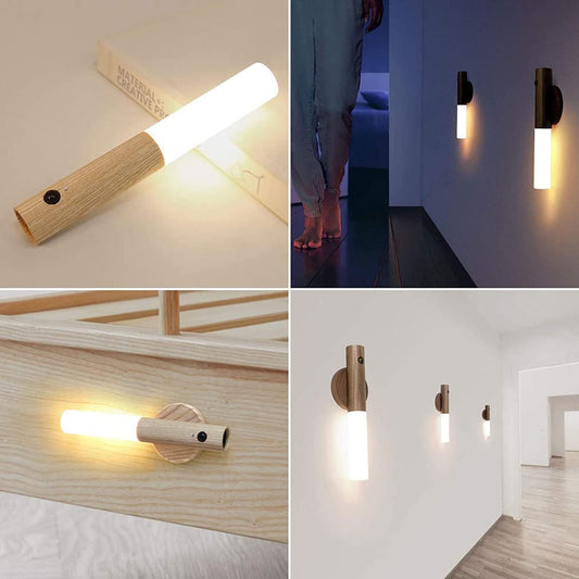 Woodlamp, avec capteur de mouvement