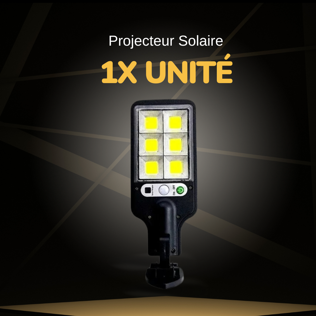 Projecteur Solaire LED 6500K