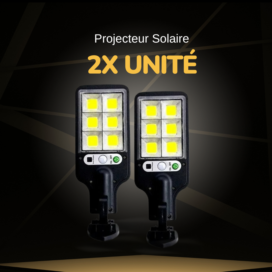 Projecteur Solaire LED 6500K