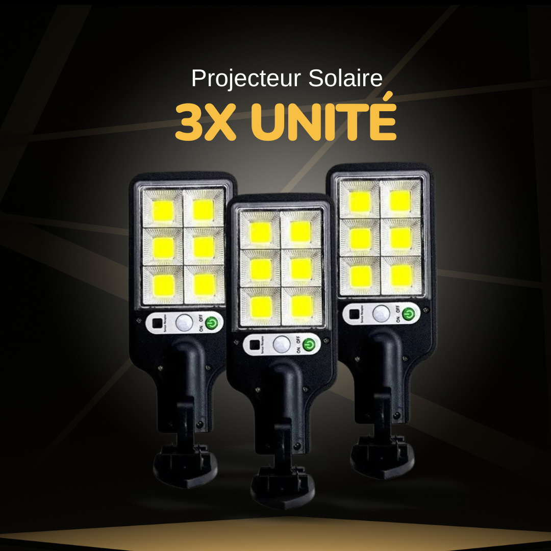 Projecteur Solaire LED 6500K