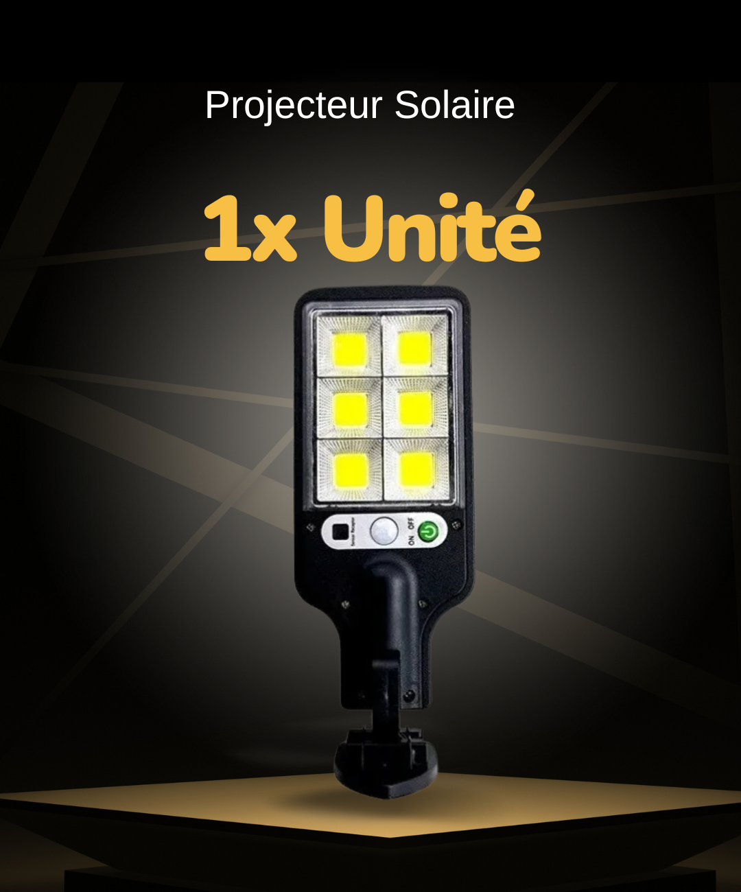 Projecteur Solaire LED 6500K