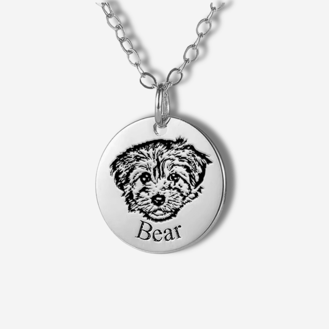 Collier Portrait d'Animal