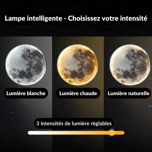 Lampe Lune - Créez un effet magique chez vous !