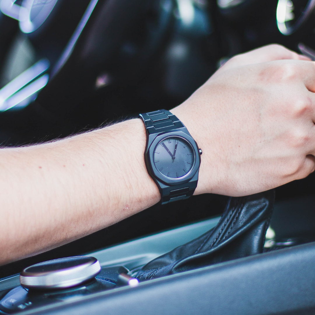 Phantom Black® – Montre Minimaliste pour Homme